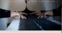 Desktop Screenshot of martazabaletapiano.com